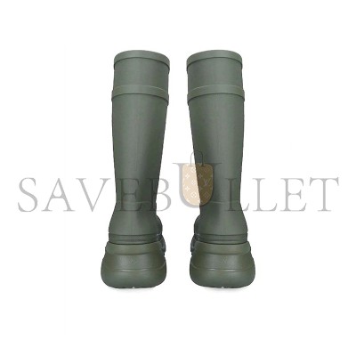 BALENCIAGA CROCS RUBBER BOOTS IN GREY 677388W1S8E9000 BALENCIAGA CROCS RUBBER BOOTS IN GREY 677388W1S8E9000